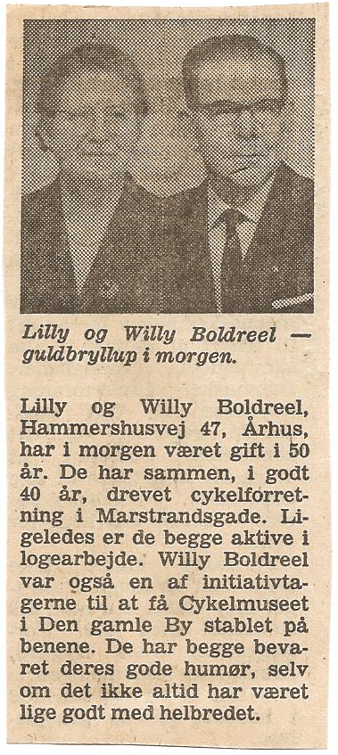 Lilly og Willy guldbryllup